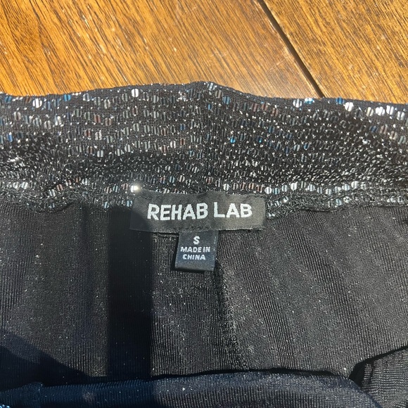 Rehab Lab Silver Sparkle Pants Set - Picture 6 of 8